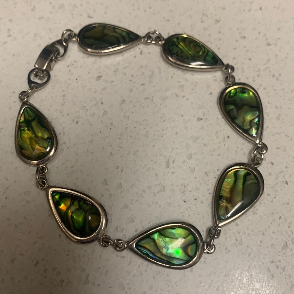 Womens Abolone Shell Bracelet